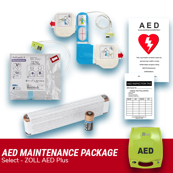 ZOLL AED Plus Electrode Pad & Battery Maintenance Package - Best  from ZOLL - Shop now at AED Professionals
