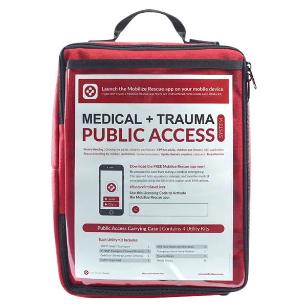 Mobilize Rescue Systems Public Access Trauma Kit - Best Rescue Products from Mobilize Rescue ZOLL - Shop now at AED Professionals