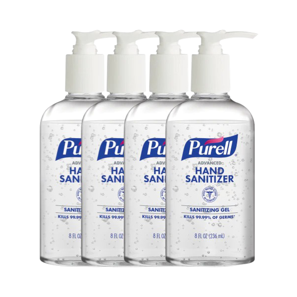 Purell Instant Hand Sanitizer, 8 oz. Pump Bottle (12 Pack) - Best PPE from Purell - Shop now at AED Professionals