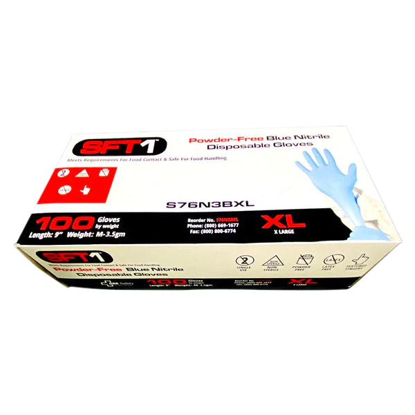 SFT1 Nitrile Examination Gloves - Best PPE from SFT1 - Shop now at AED Professionals