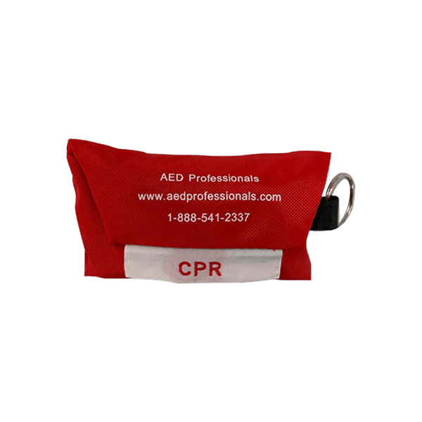 CPR Shield Pocket Keychain with Gloves - AED Professionals