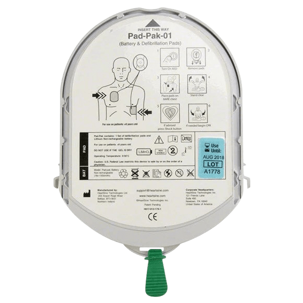 HeartSine Samaritan Adult AED Pad - Pak - AED Professionals