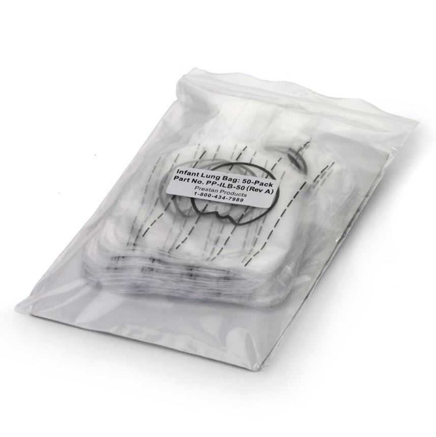 Prestan Infant Face Shield Lung Bags, 50 ea. - AED Professionals