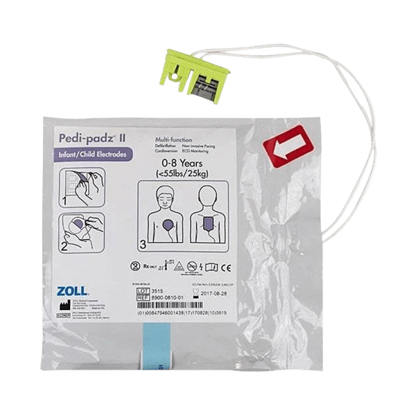 ZOLL Pedi - Padz II AED Electrode Pads - AED Professionals